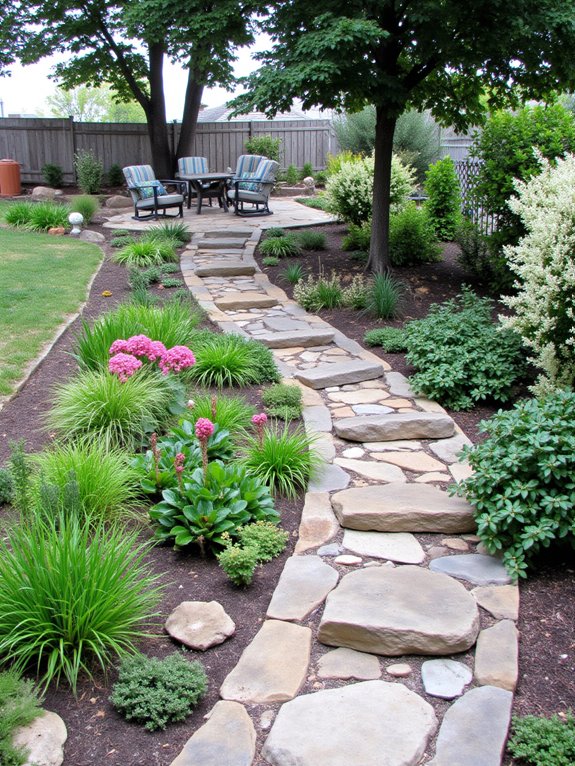 natural stone pathway elegance