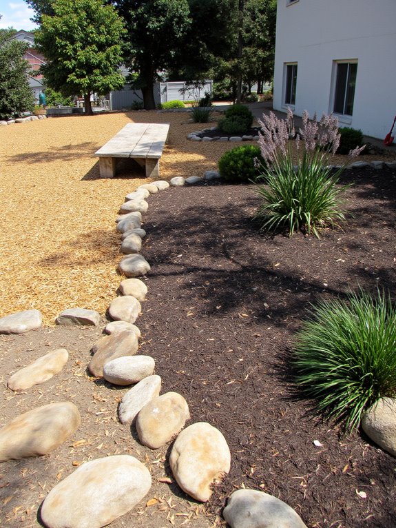 organic mulch enhances soil health