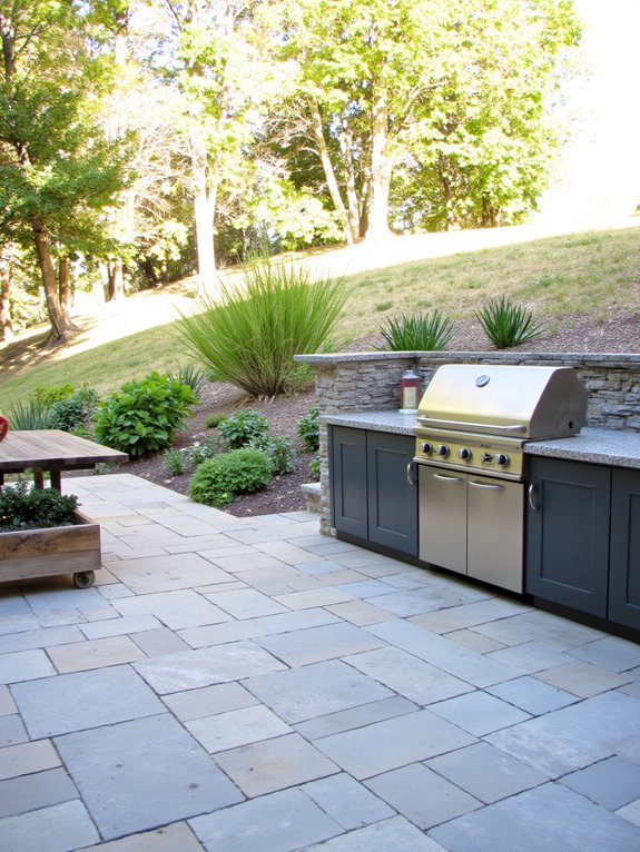 outdoor culinary oasis design