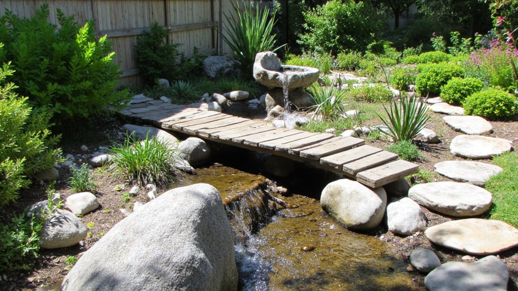 peaceful outdoor zen oasis