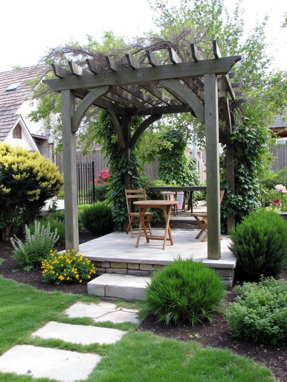 pergola for shade and style