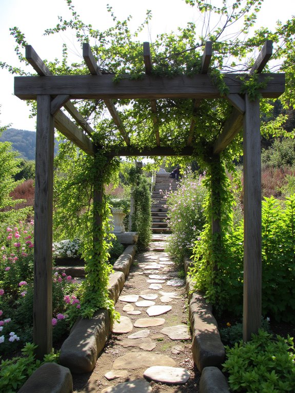 pergola for shade structure