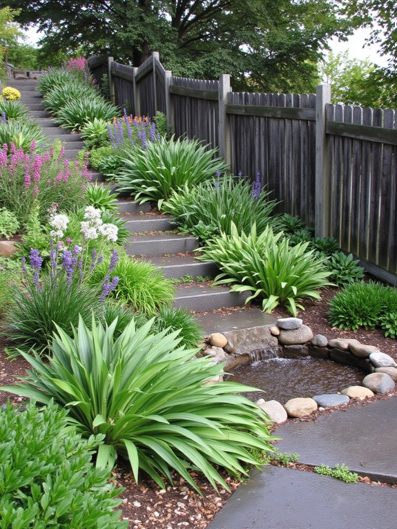 rain garden water management