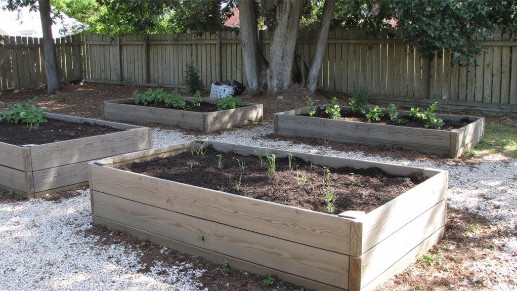raised beds improve drainage