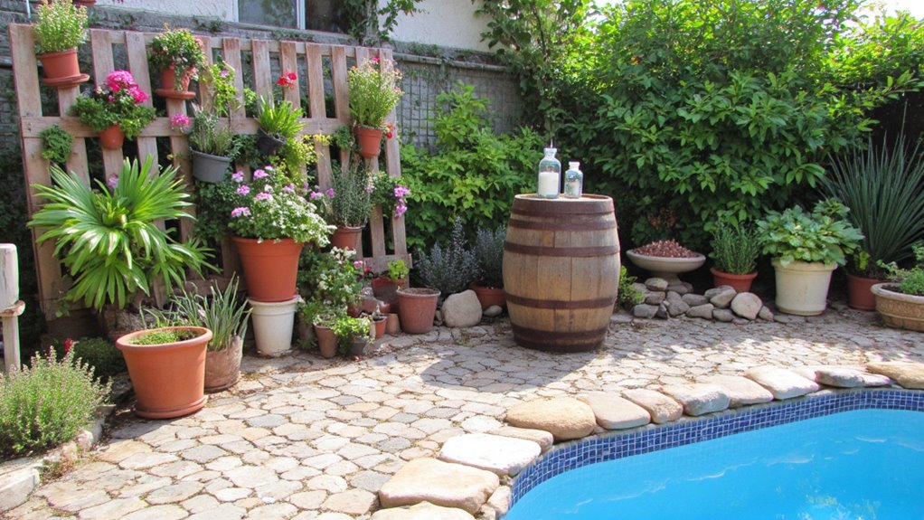 recycled materials for decor