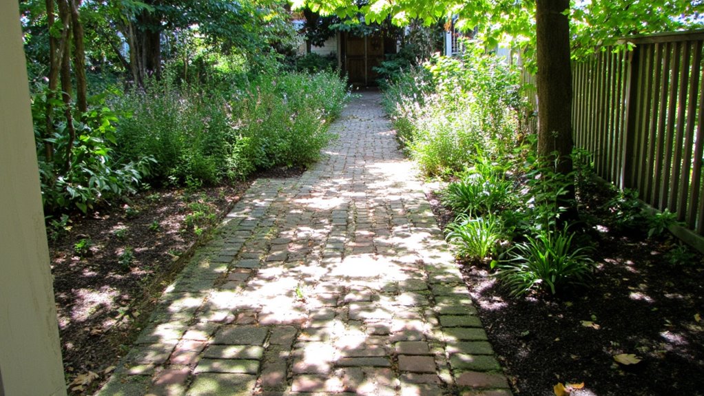 recycled materials for pathways