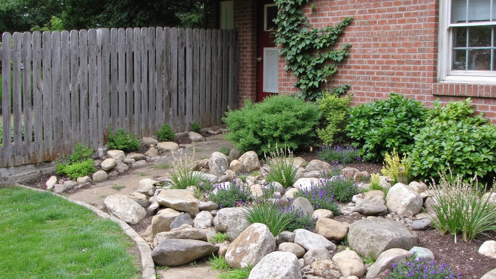 rock garden minimal upkeep