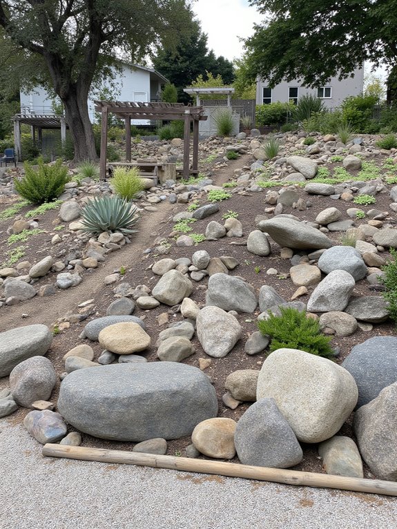 rock gardens enhance landscapes