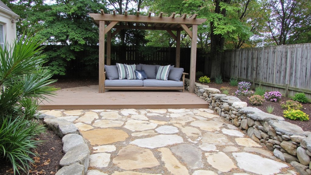 rustic charm with stone