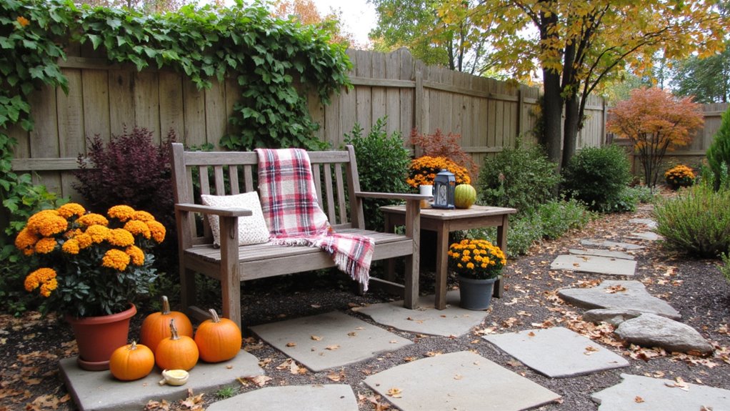 seasonal corner seating decor