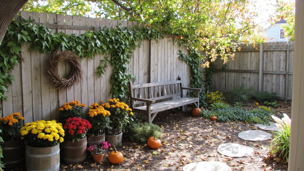 seasonal decor enhances ambiance