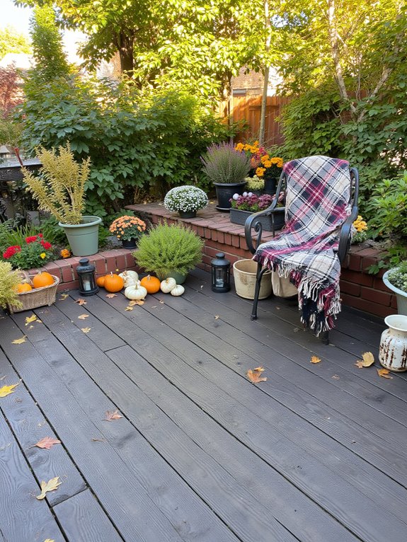 seasonal decorations enhance charm