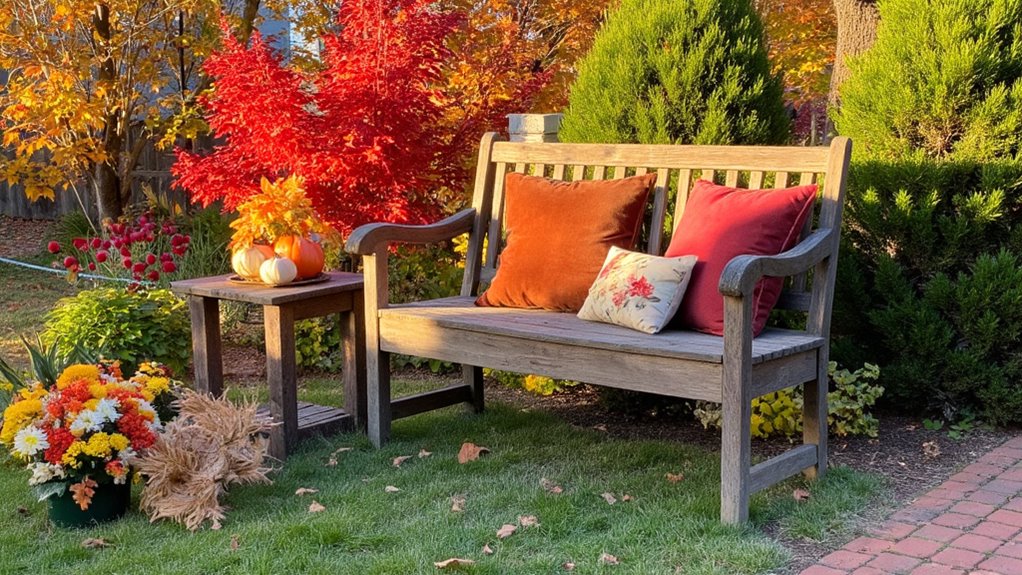 seasonal outdoor decor changes
