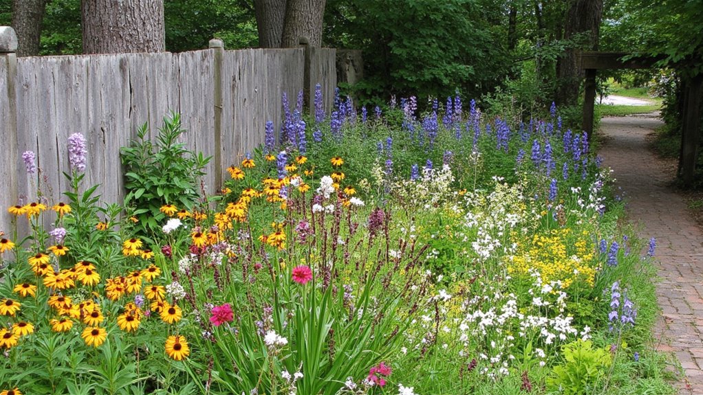 seasonal vibrant wildflower tapestry