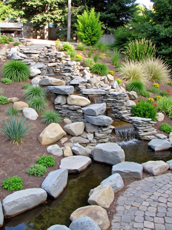 serene outdoor water features