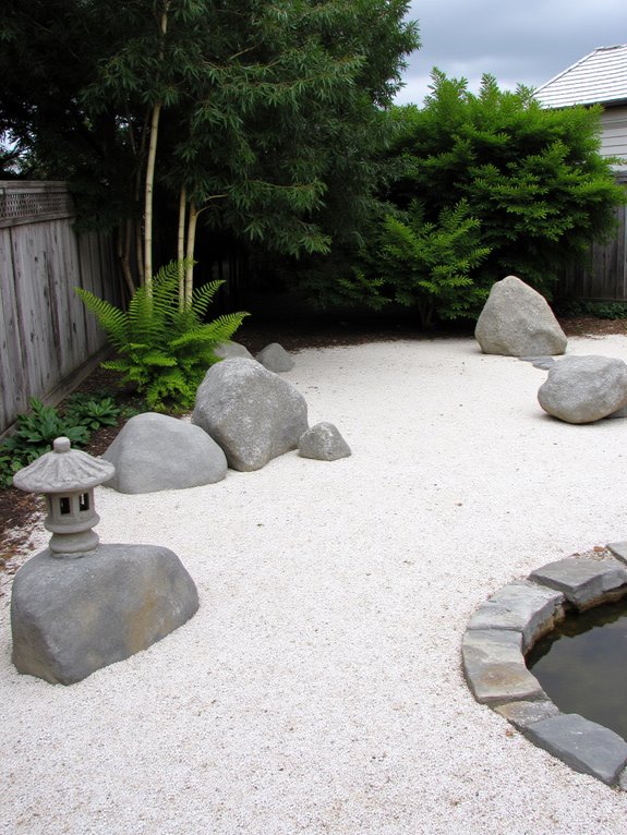 serene zen garden design
