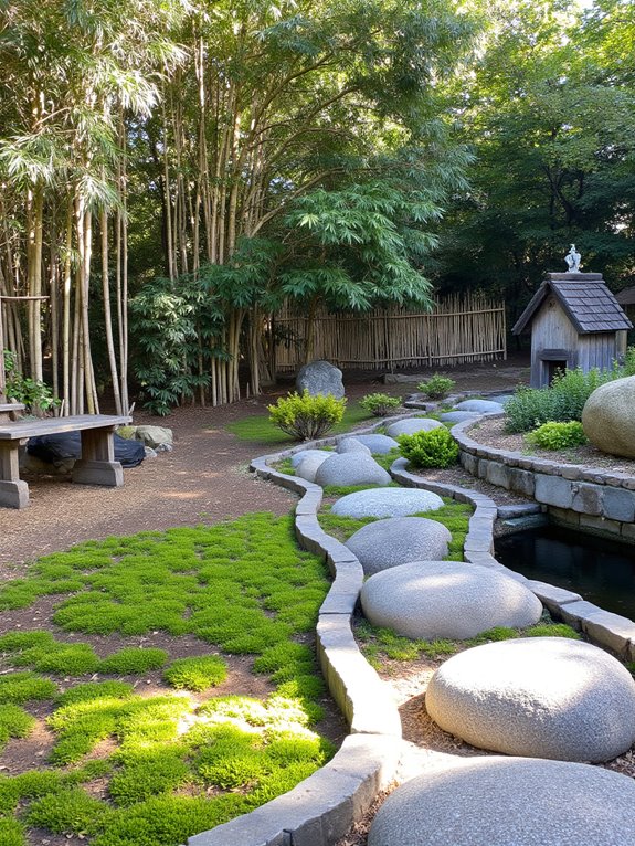 serene zen garden retreat