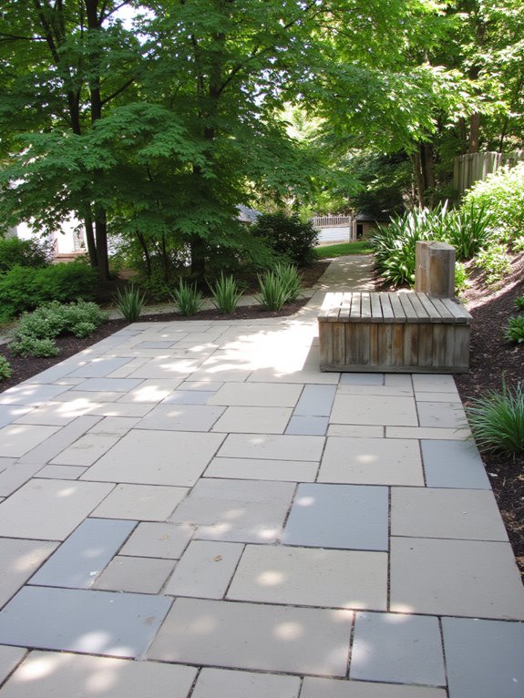 sleek paver patios enhance aesthetics