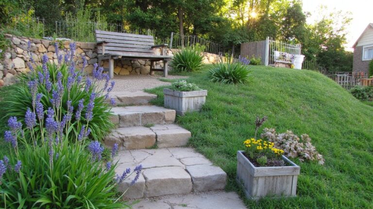 25 Easy Slope Landscaping Ideas for a Stress Free Weekend Project slope landscaping weekend projects