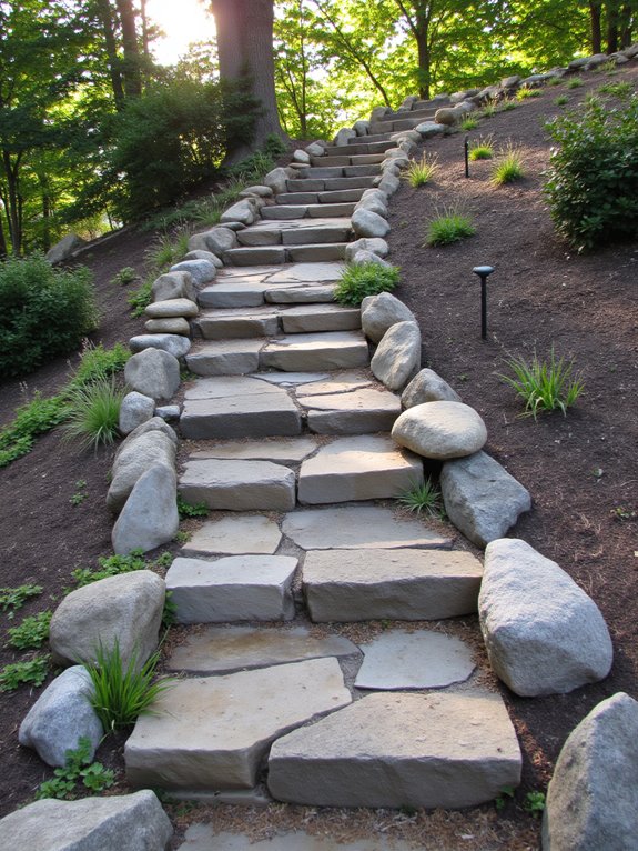 soft glowing garden lights