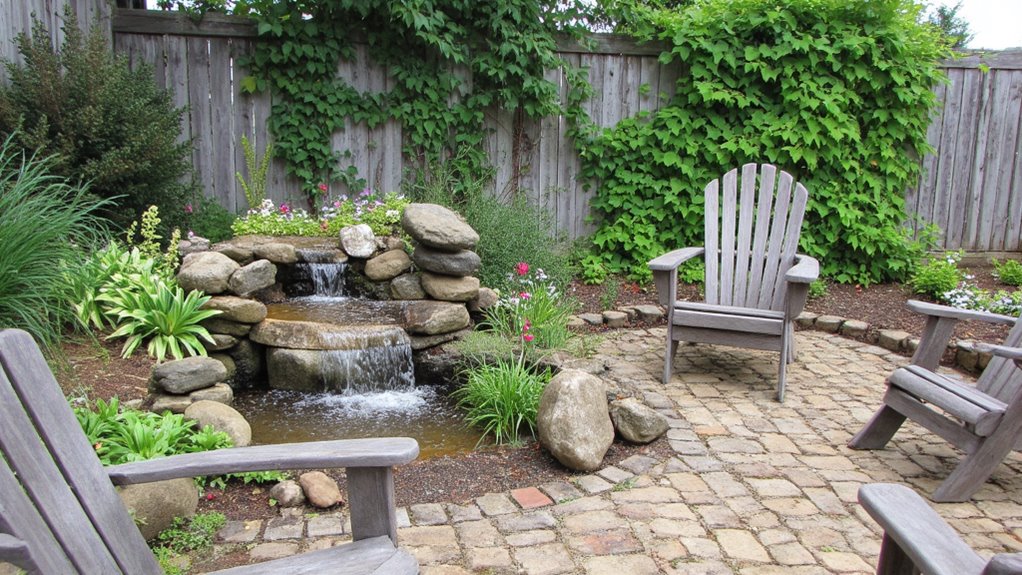 soothing water feature benefits