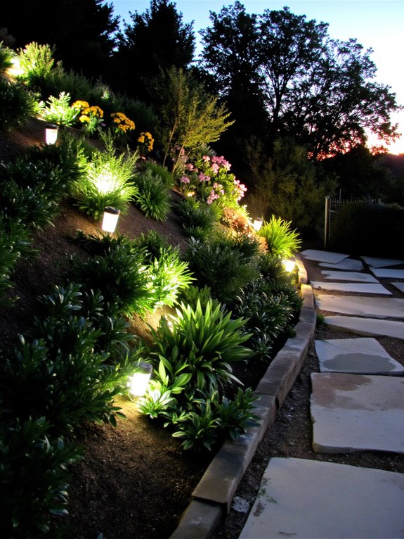 strategic garden lighting techniques