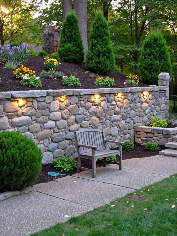 strategic lighting enhances aesthetics