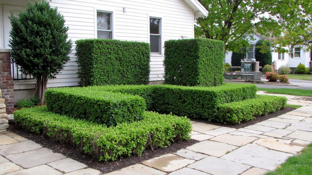 structured shrubs for modernity