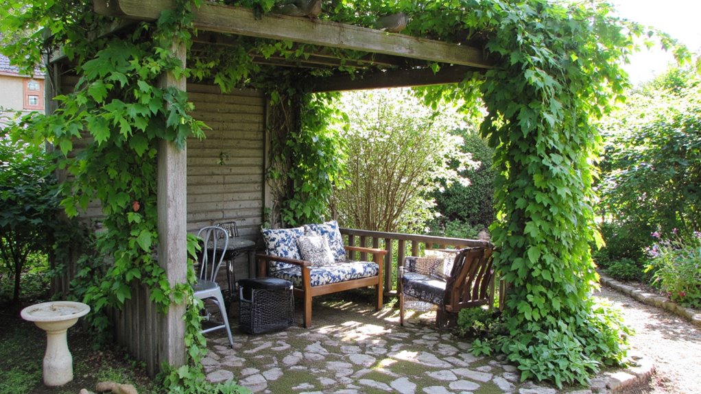 18 Unique Corner Pergola With Seating Ideas For A Stylish Retreat
