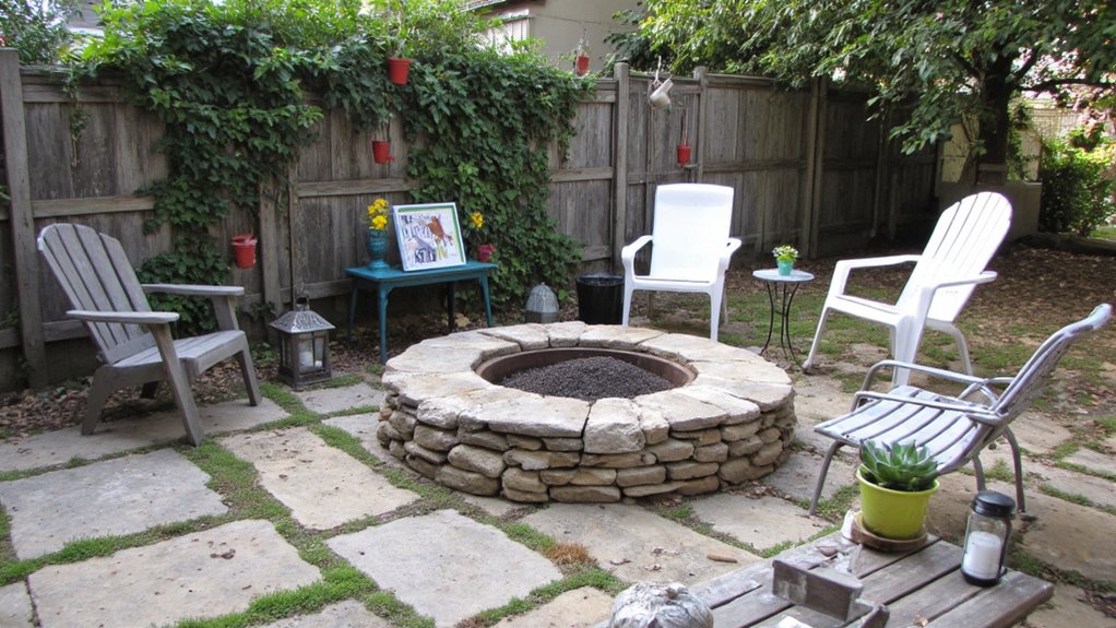 stylish fire pit gatherings