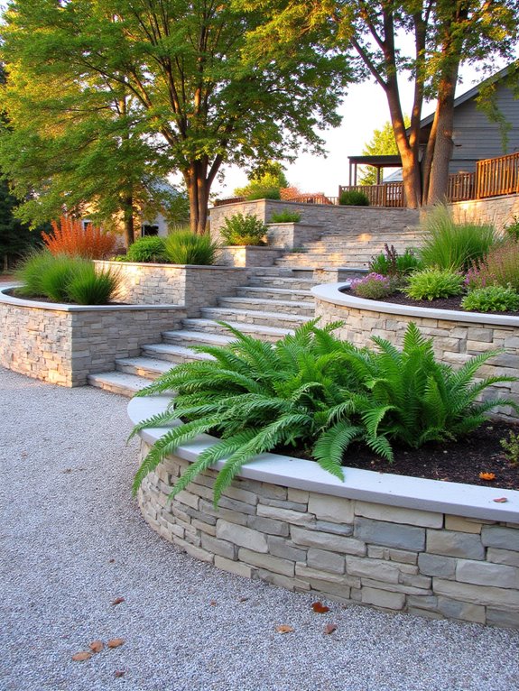 stylish functional landscape design