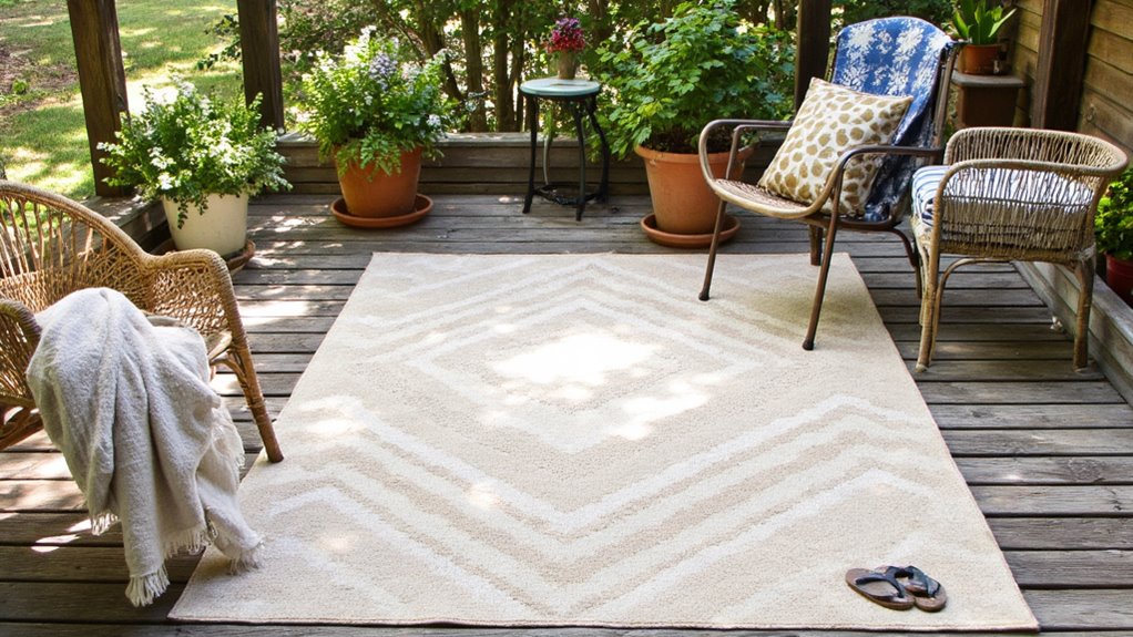 stylish outdoor rug comfort
