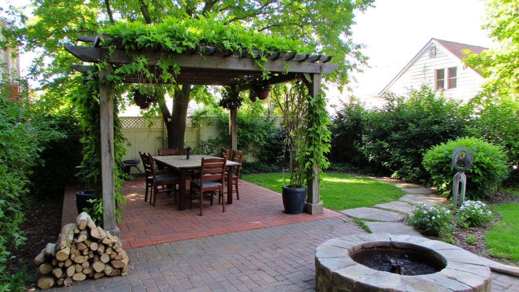 stylish pergola for shade