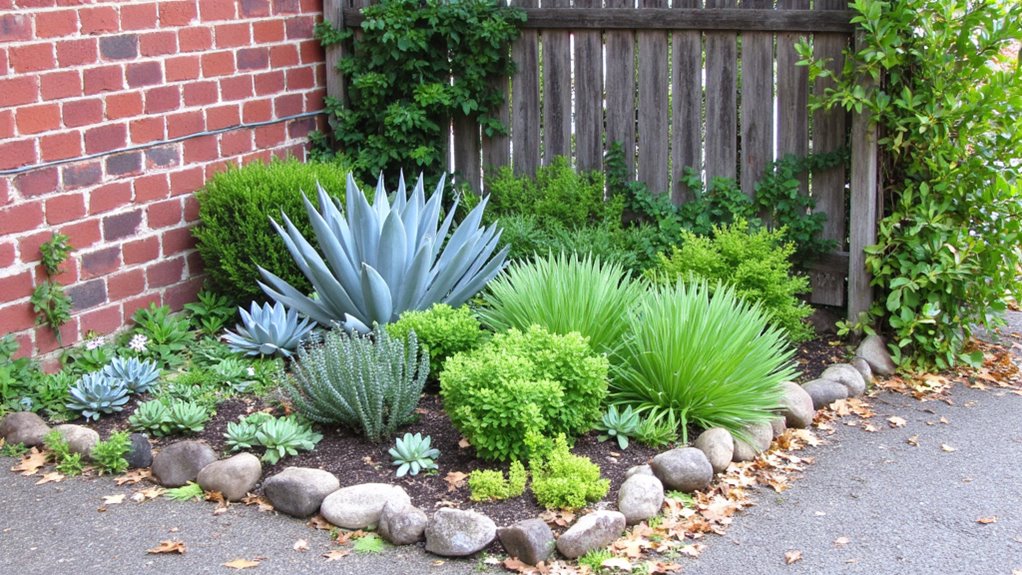succulents for easy landscaping