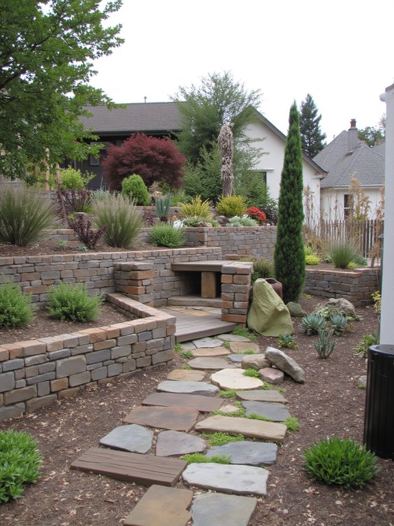 sustainable recycled hardscaping materials