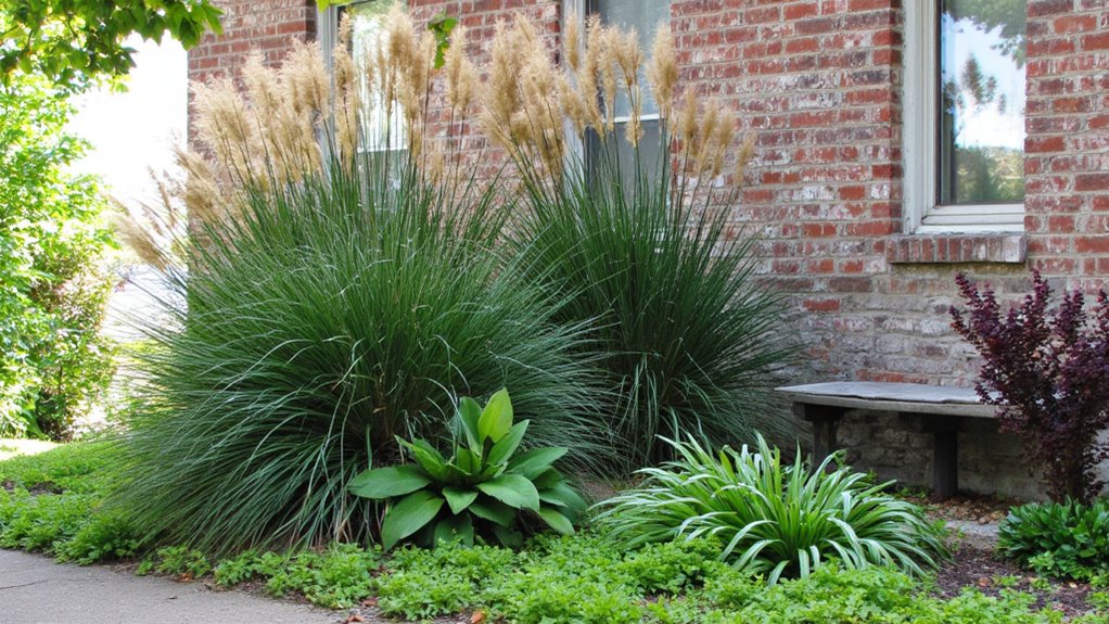 textural contrast in gardening