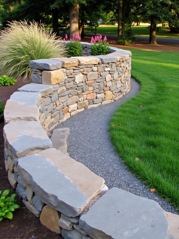 textured finishes enhance landscapes