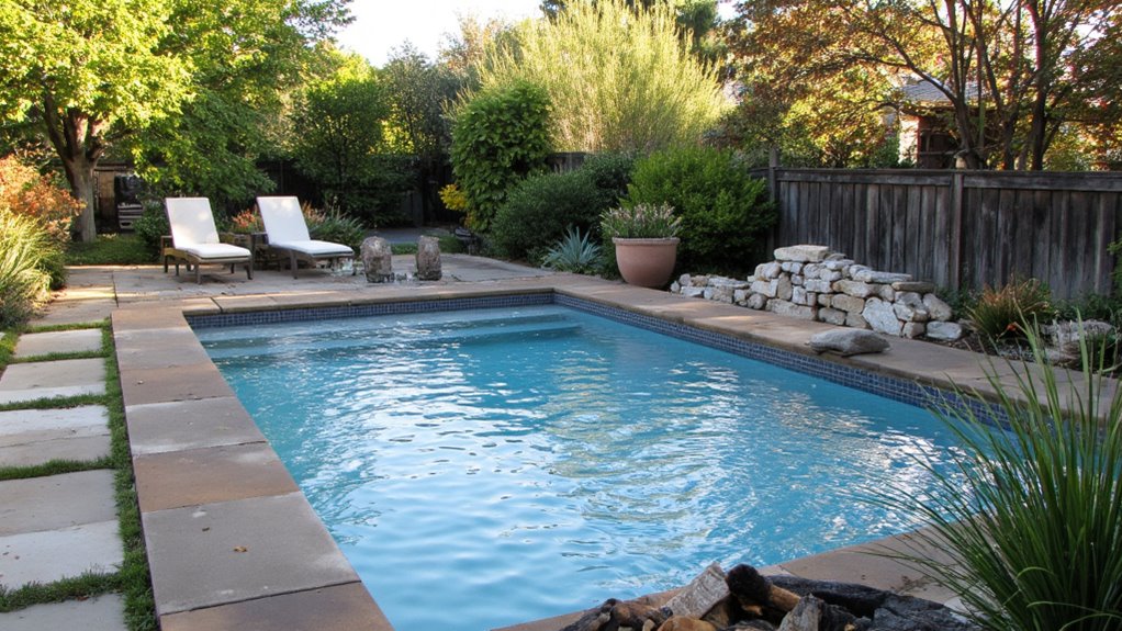 tranquil backyard relaxation oasis