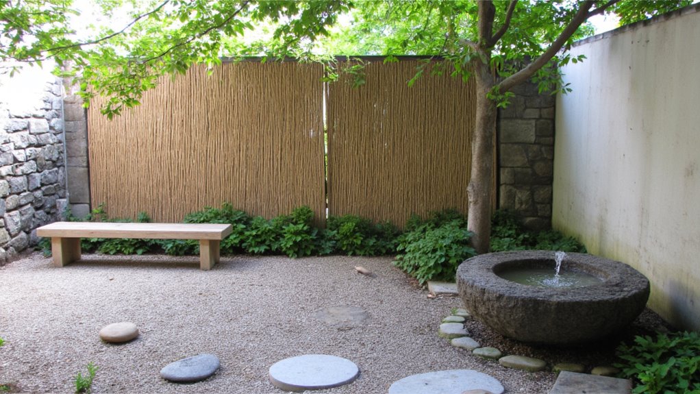tranquil zen garden design