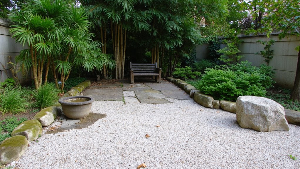 tranquil zen garden elements
