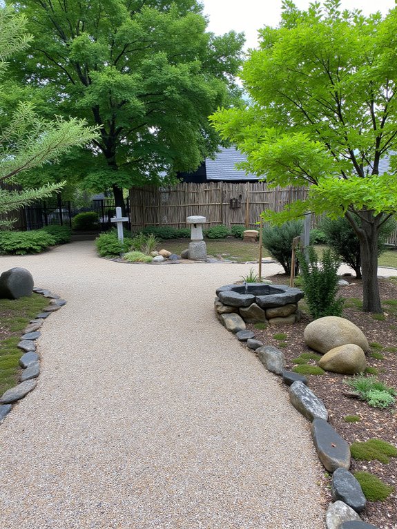 tranquil zen garden retreat