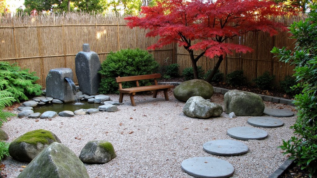 tranquil zen garden retreat