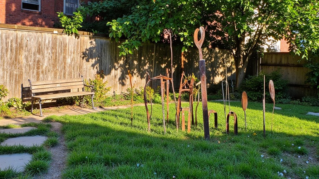 transform backyard with art