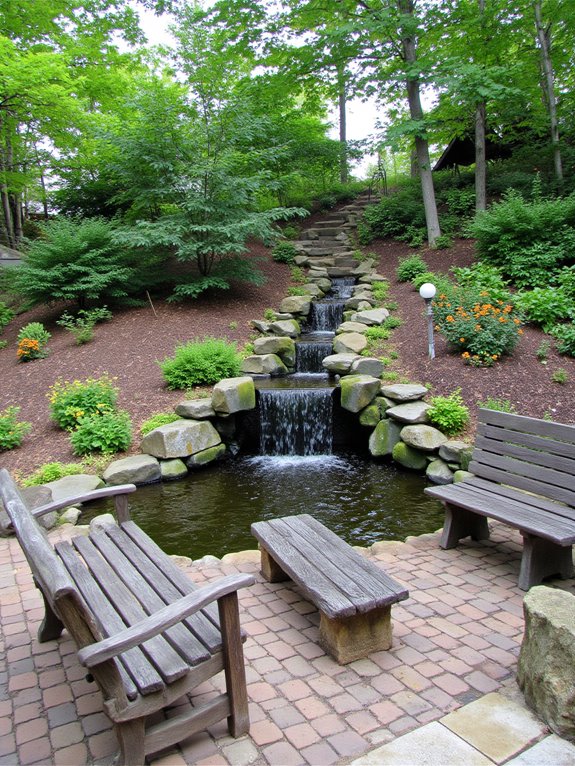 transform backyard with water