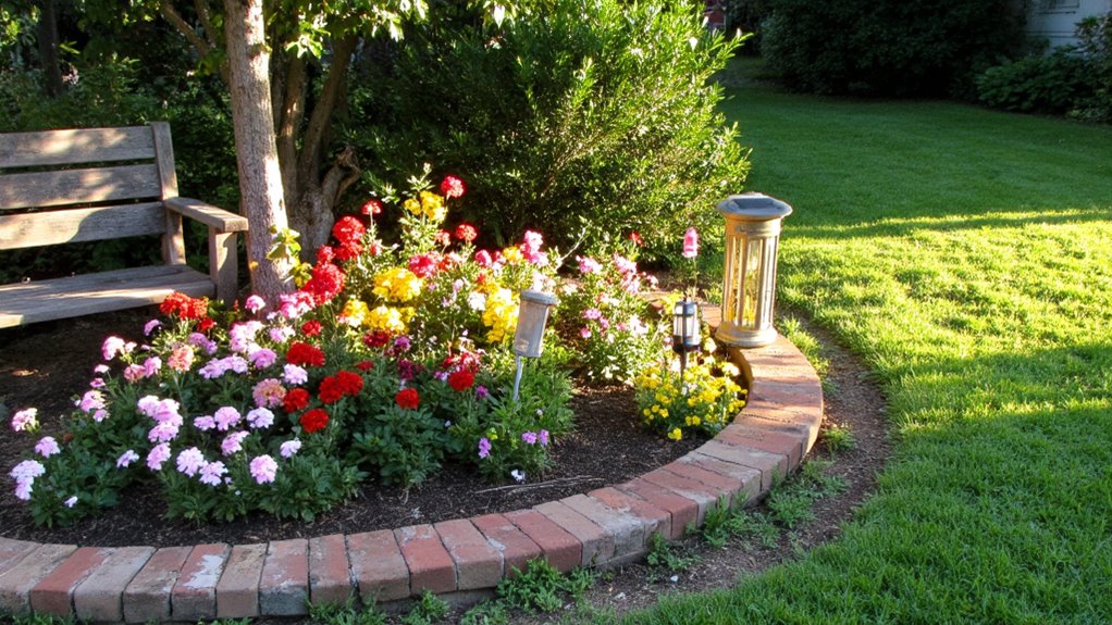 transformative corner flower lighting