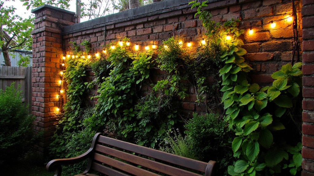 transformative evening garden lighting