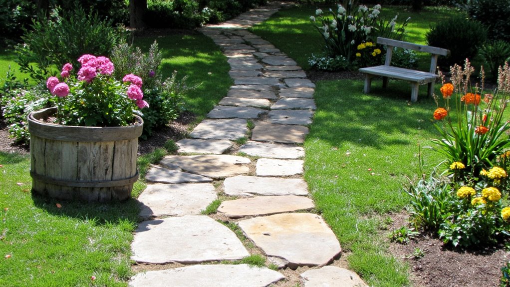transformative natural stone walkways