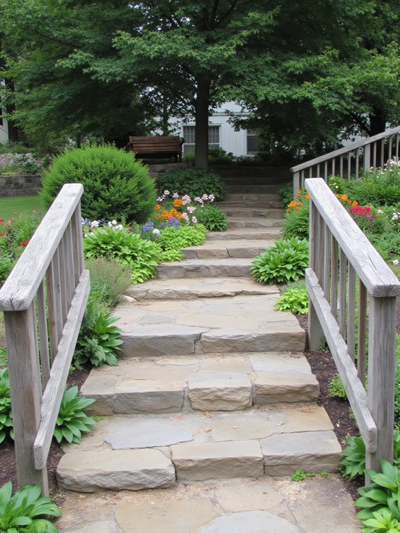 transforming sloped garden spaces