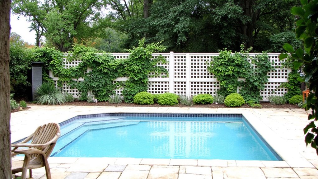 trellis screens enhance privacy