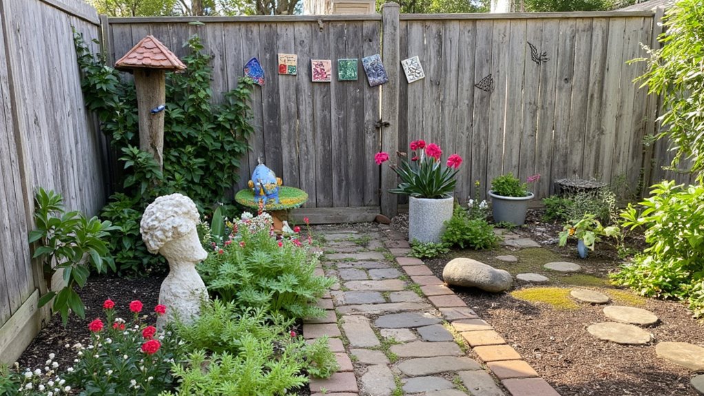 unique garden art decor